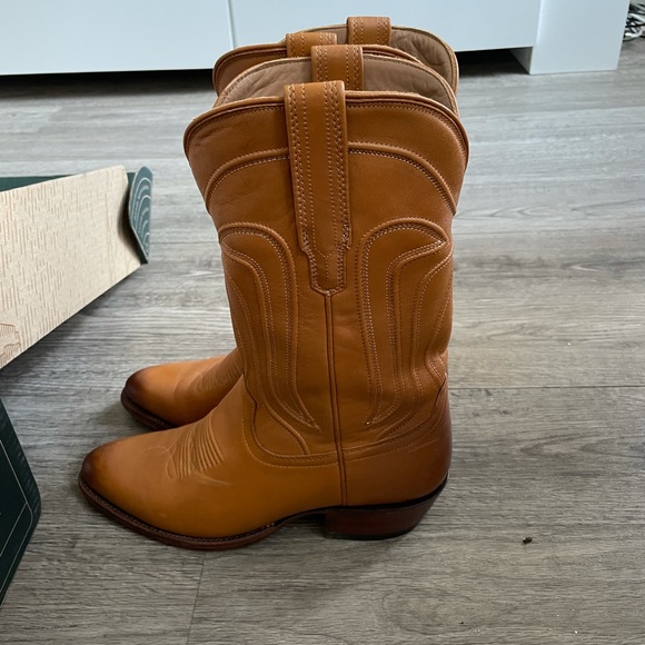 Tecovas brown leather boots size 9.5 - Picture 2 of 5